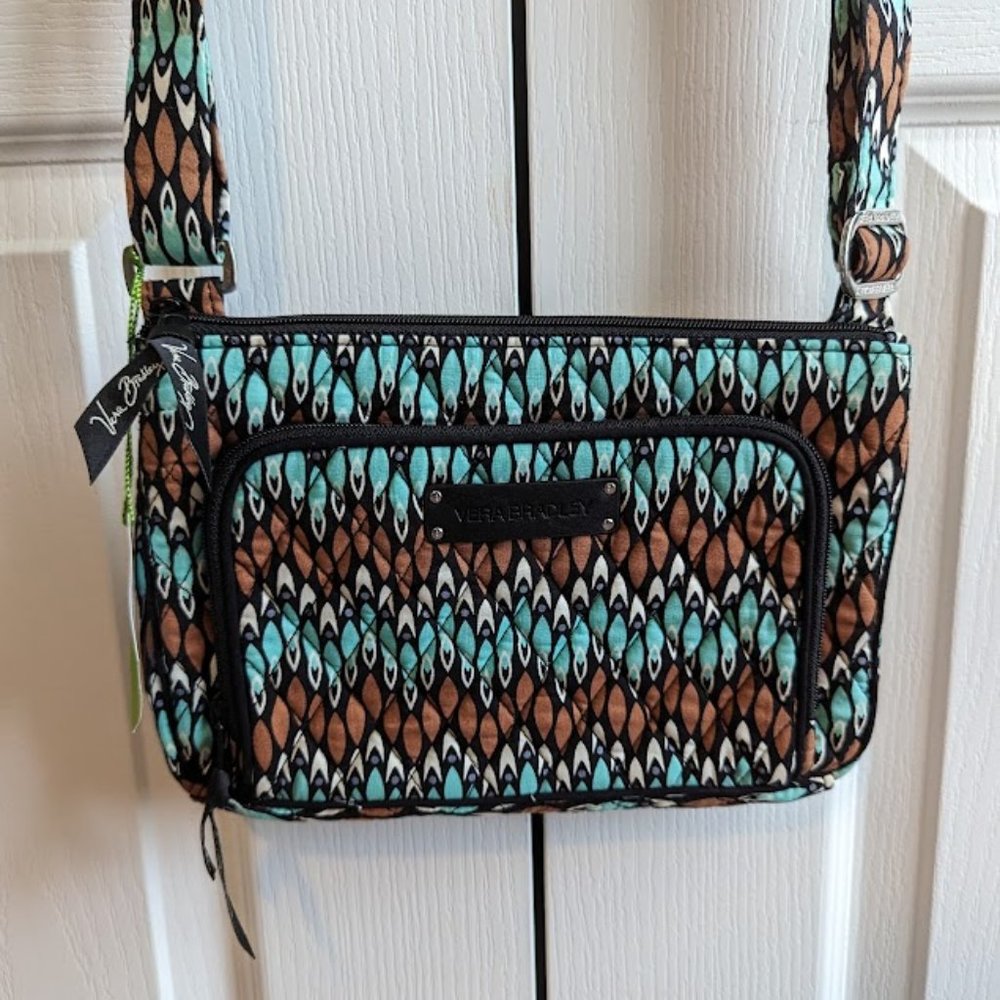 Vera Bradley Sierra Stream - Little Hipster Purse NWT
